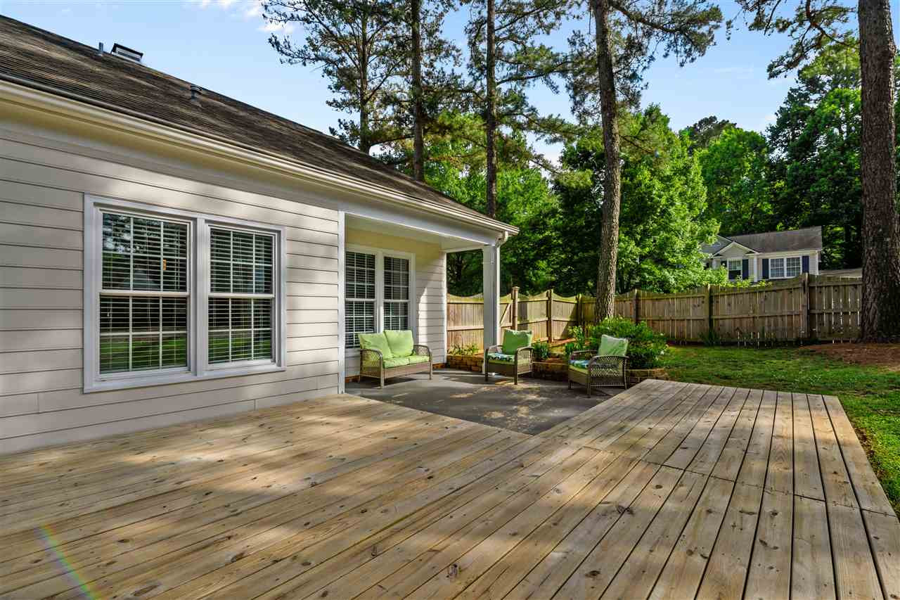 7601 Overland Trail Raleigh, NC 27615 - Photo 25 of 30 Covered back porch, patio and deck are great for entertaining Patio