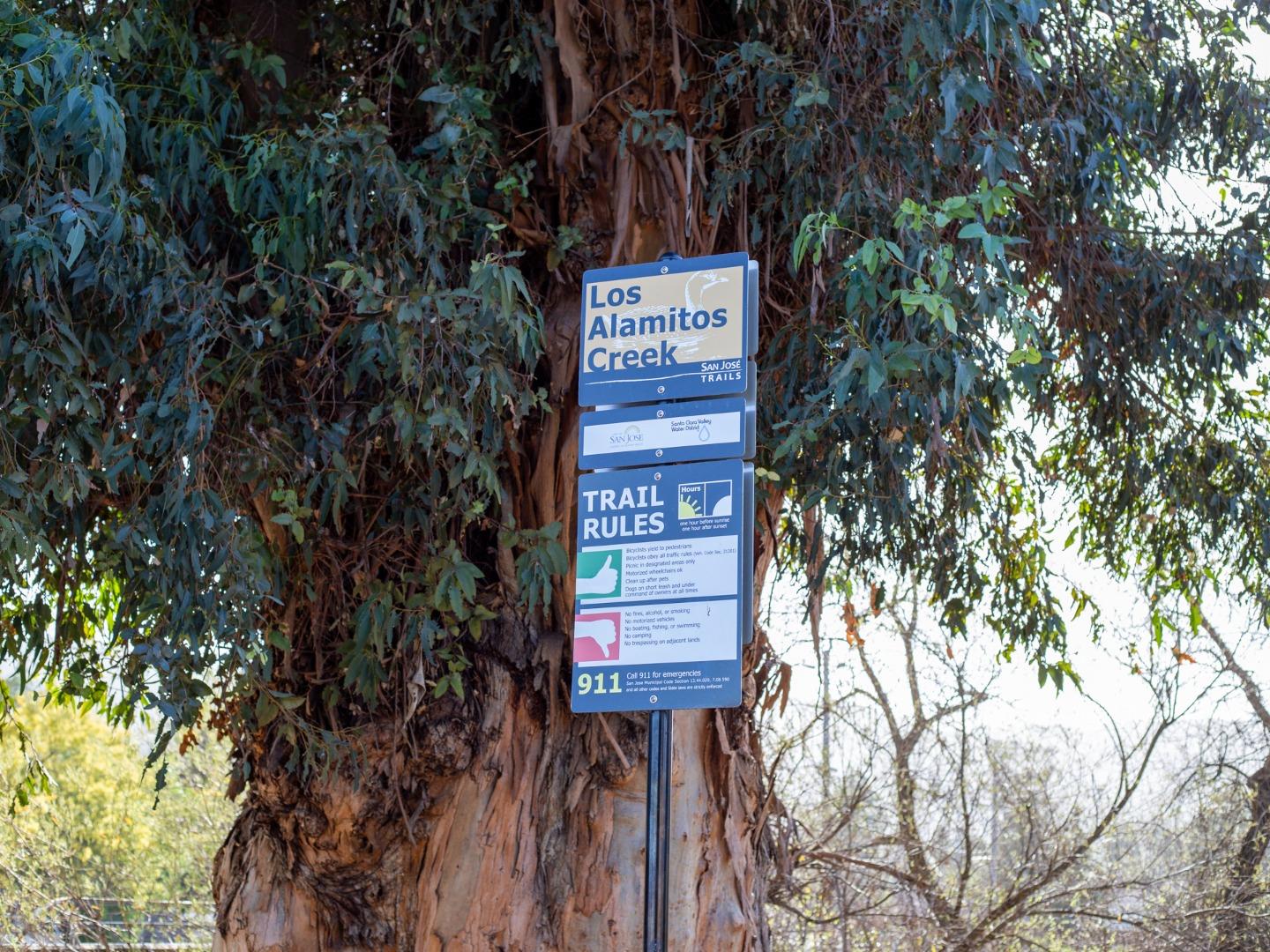 7026 Burnside Drive San Jose, CA 95120 - Photo 56 of 60 a sign on the side of a road