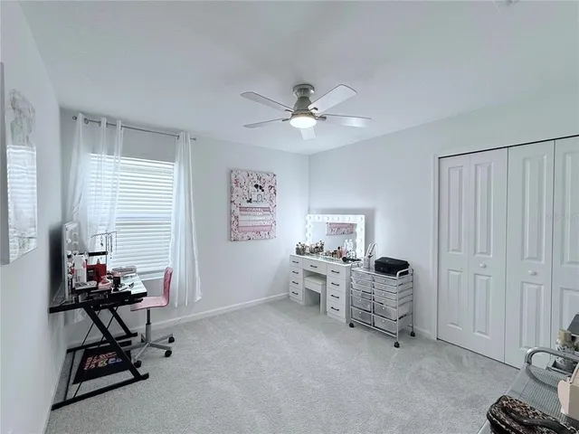 a view of parking area