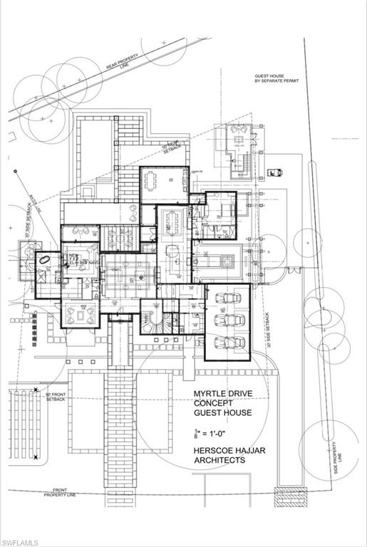 581 Myrtle Road Naples, FL 34108 - Photo 39 of 39 a black and white photo of a painting