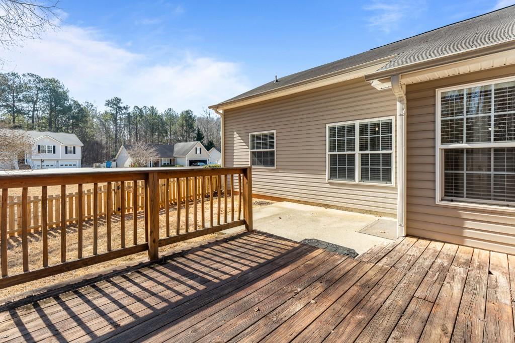 1707 Mountain Fort Way Dacula, GA 30019 - Photo 31 of 34 a balcony with wooden floor