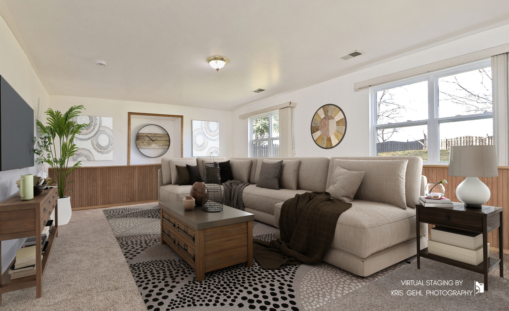 1038 Redondo Drive Romeoville, IL 60446 - Photo 10 of 23 a living room with furniture and a large window