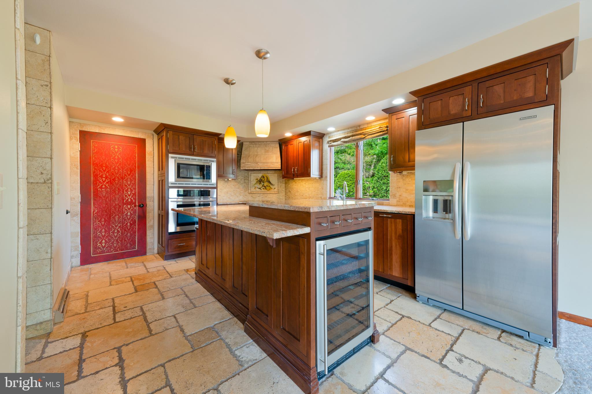 3446 Honeysuckle Road Bethlehem, PA 18015 - Photo 17 of 80 a kitchen with stainless steel appliances granite countertop a refrigerator and a sink