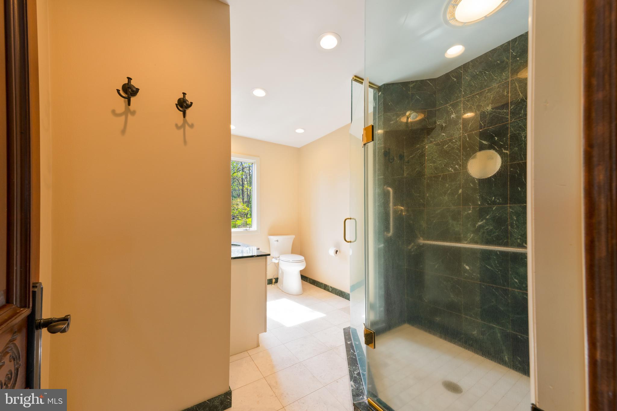 3446 Honeysuckle Road Bethlehem, PA 18015 - Photo 36 of 80 a bathroom with a glass shower door