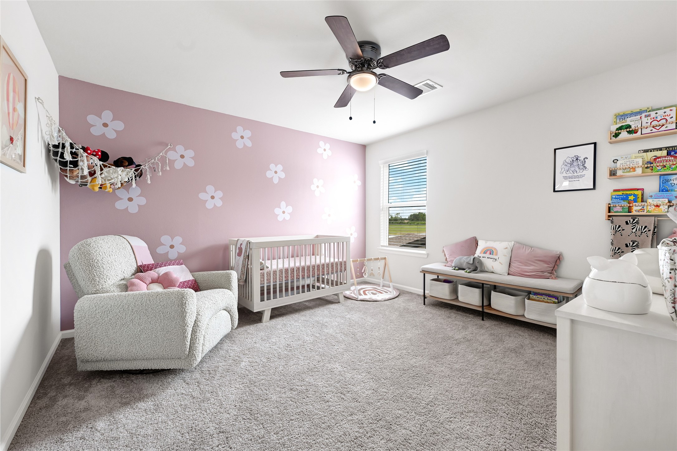 5702 Transformation Trail Katy, TX 77493 - Photo 25 of 32 a living room with furniture and a ceiling fan