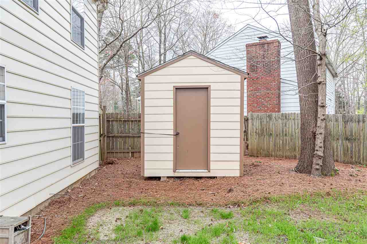 2117 Treverton Place Raleigh, NC 27609 - Photo 29 of 30 Storage Shed