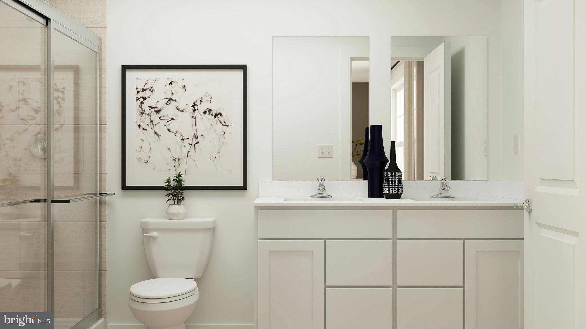 11 Old School House Road Sicklerville, NJ 08081 - Photo 9 of 23 a bathroom with a toilet sink and mirror