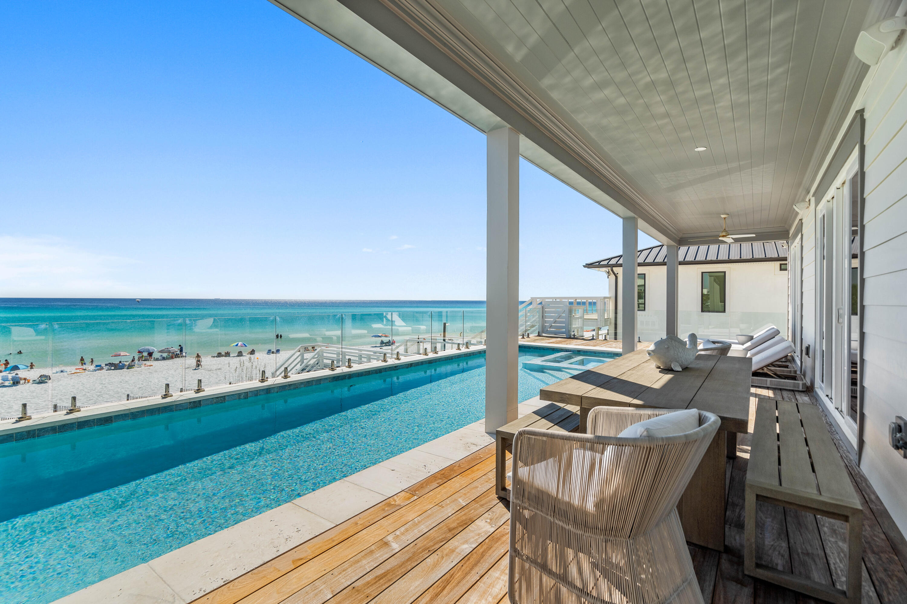 25 Fort Panic Road Santa Rosa Beach, FL 32459 - Photo 78 of 88 a balcony with furniture and city view
