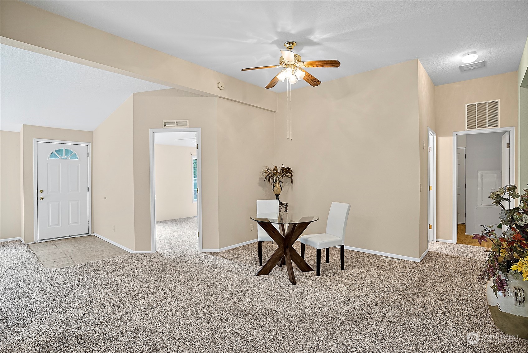 1230 East Jared Road Shelton, WA 98584 - Photo 13 of 40 a view of a livingroom with furniture and chandelier fan
