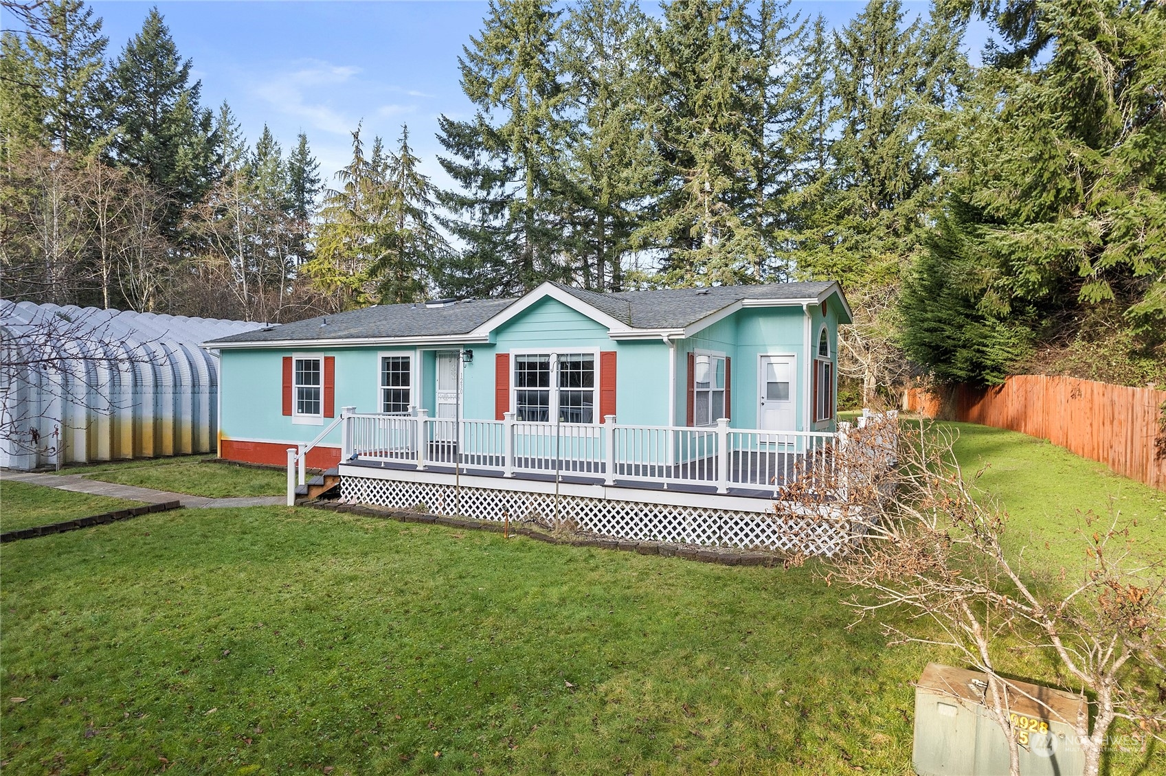 1230 East Jared Road Shelton, WA 98584 - Photo 38 of 40 a front view of a house with a yard