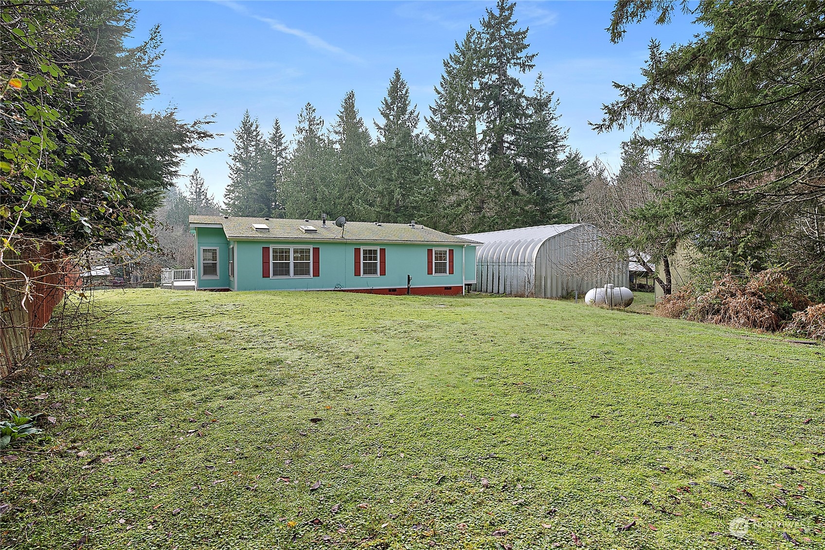 1230 East Jared Road Shelton, WA 98584 - Photo 40 of 40 a view of a house with a yard