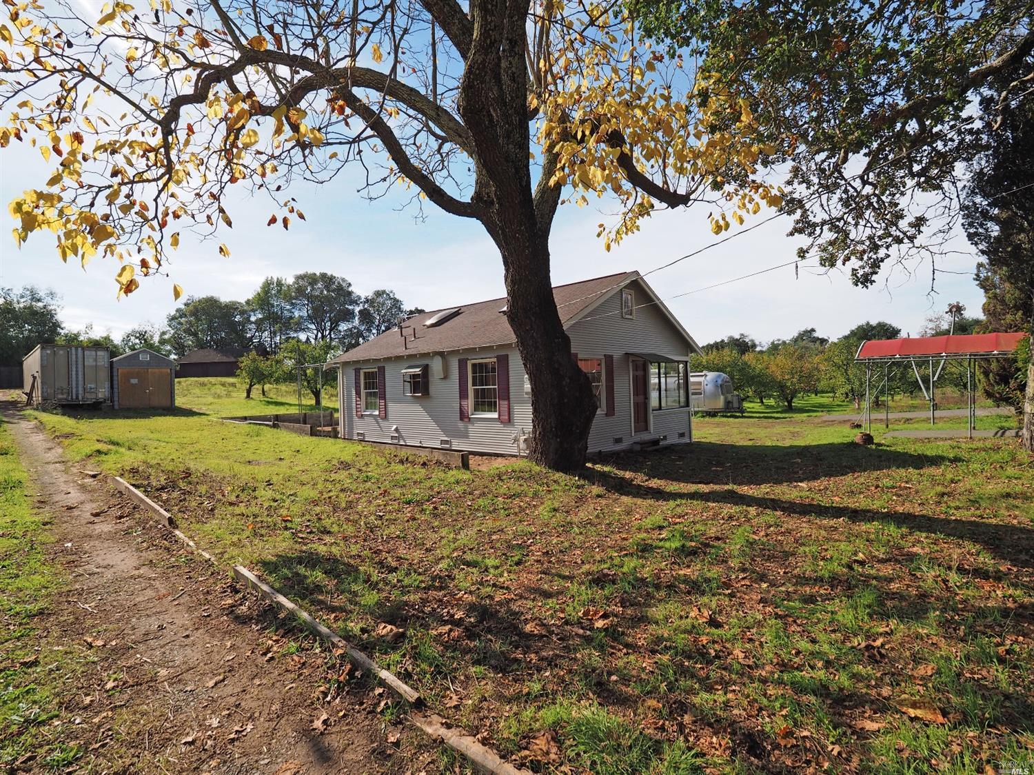 7825 Occidental Road Sebastopol, CA 95472 - Photo 1 of 1 a view of a house with a yard