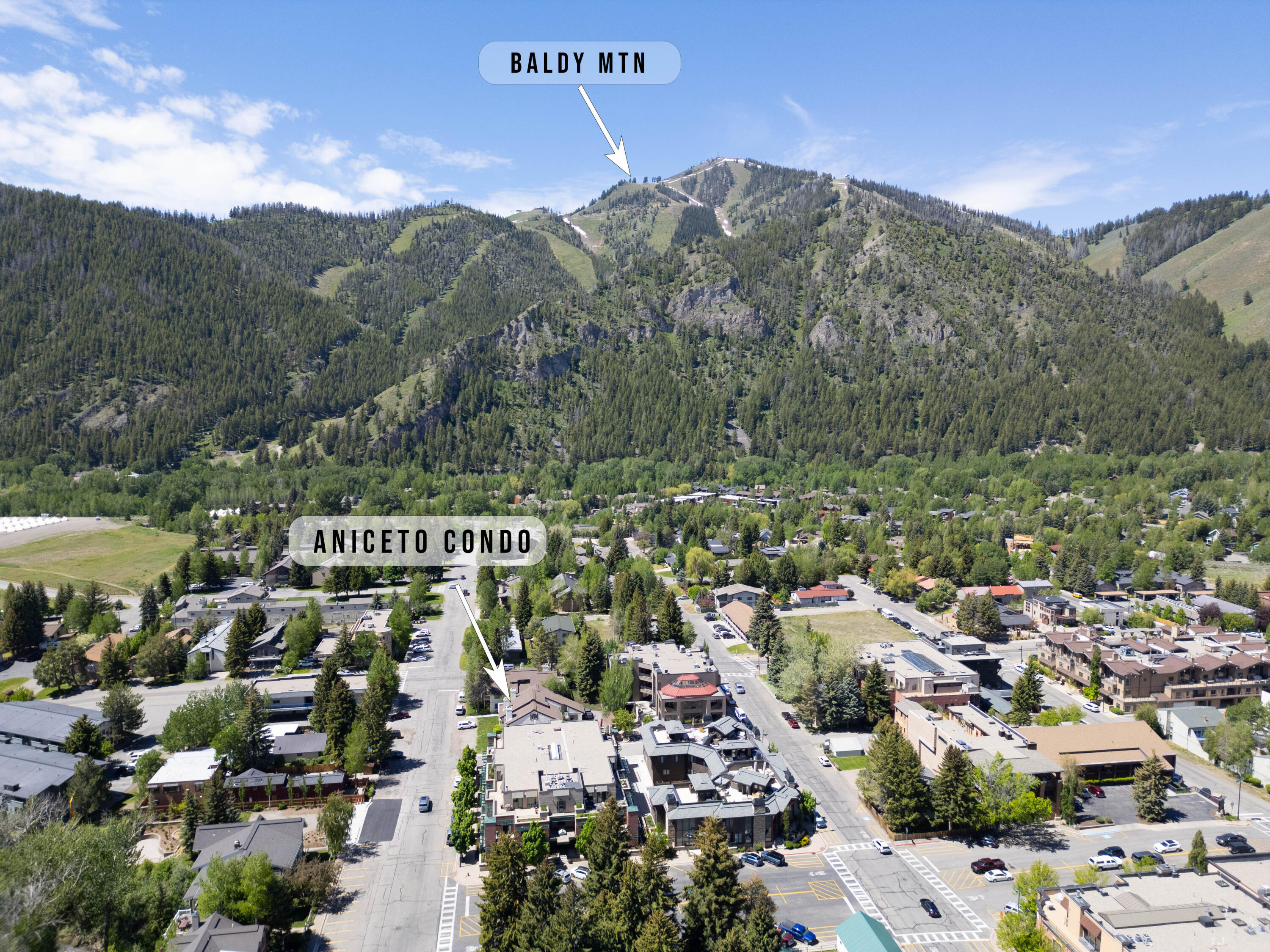 171 River Street, Unit 101 Ketchum, ID 83340 - Photo 16 of 16 Maloy Drone 2