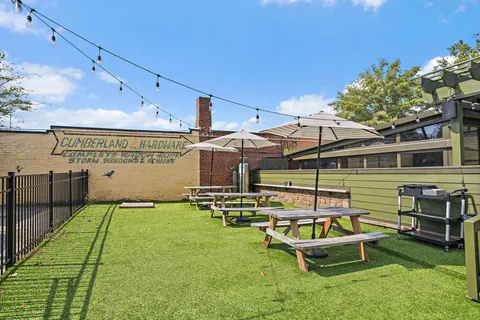 a street sign on a street corner