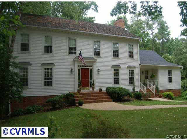 10814 Weather Vane Road Richmond, VA 23238 - Photo 1 of 10 Exterior Front - Exceptional New England Colonial on beautifully manicured lot