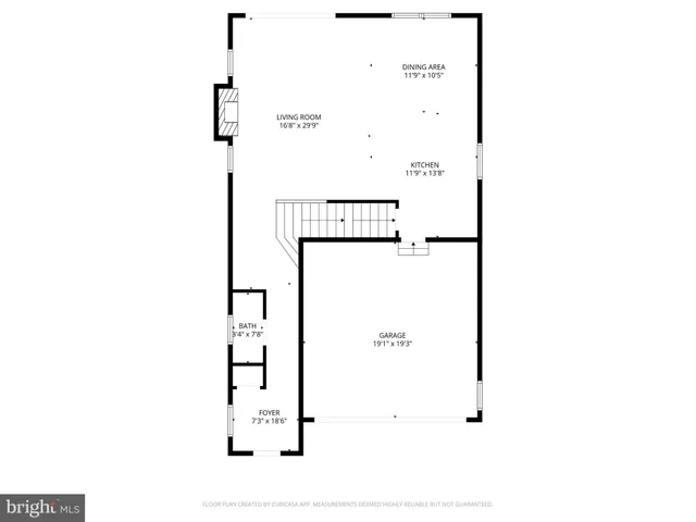 a picture of a room with a floor plan
