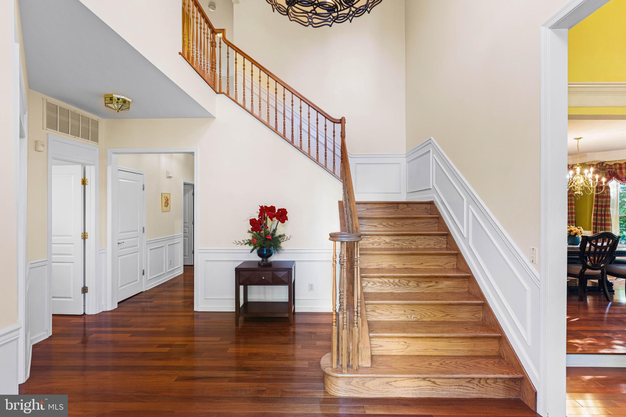 6 Howell Court Princeton Junction, NJ 08550 - Photo 15 of 81 a view of entryway and hall with wooden floor