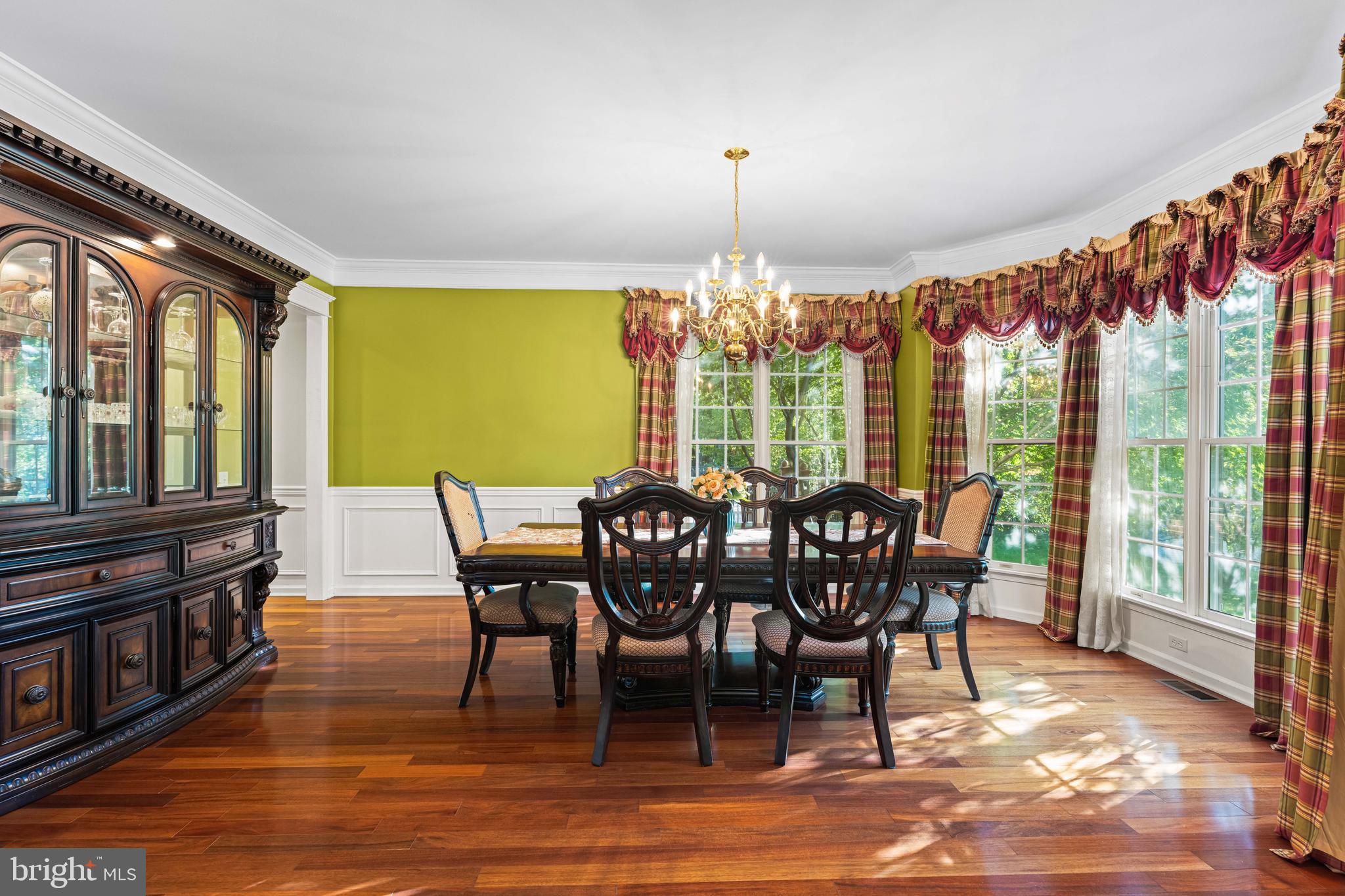 6 Howell Court Princeton Junction, NJ 08550 - Photo 23 of 81 a view of a dining room with furniture window and wooden floor