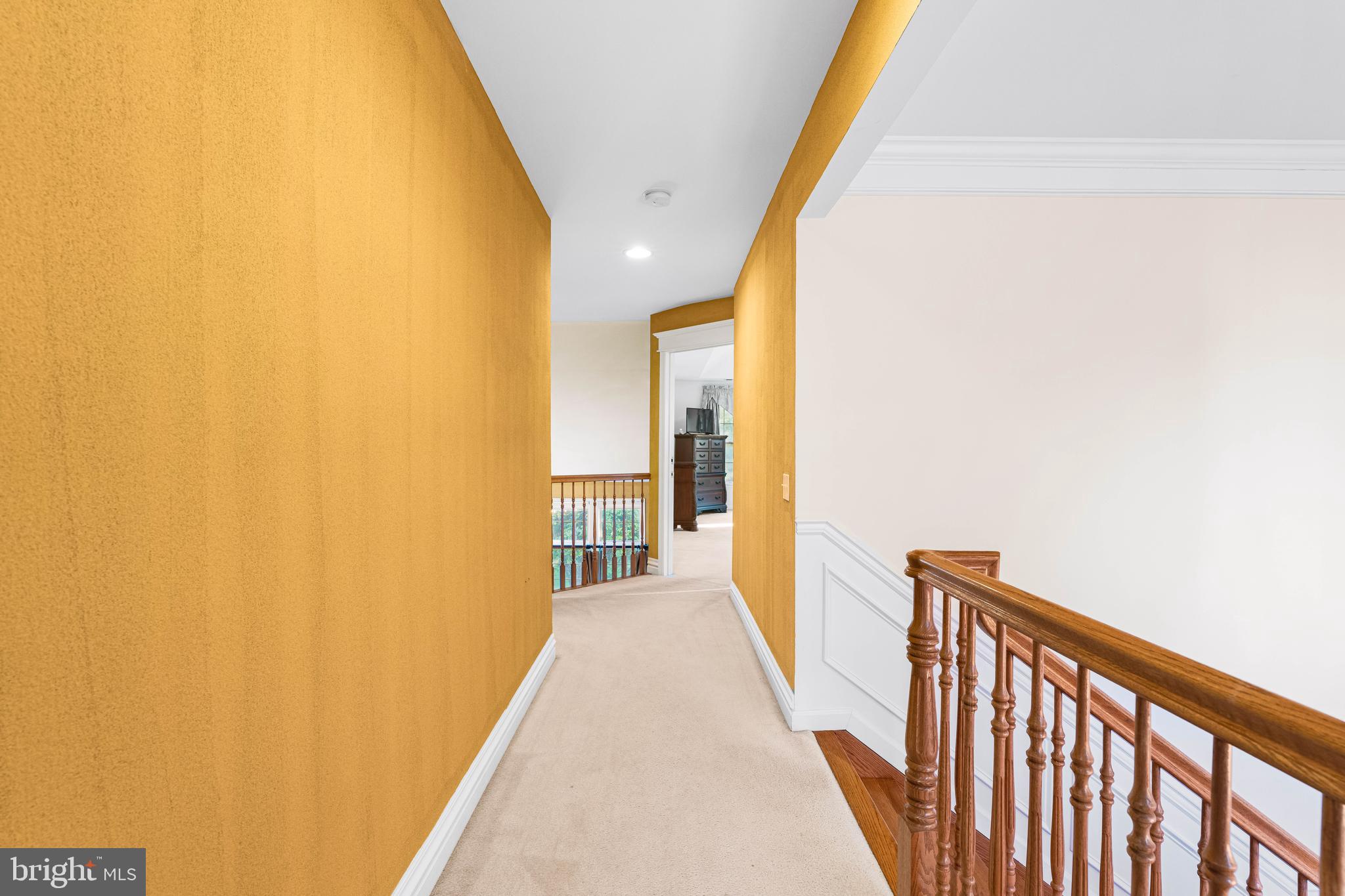 6 Howell Court Princeton Junction, NJ 08550 - Photo 57 of 81 a view of a hallway with wooden floor