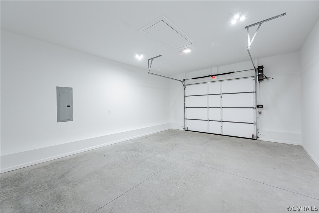 3163 Sandy Hook Road Sandy Hook, VA 23153 - Photo 32 of 37 an empty room with a cabinet and mirrors