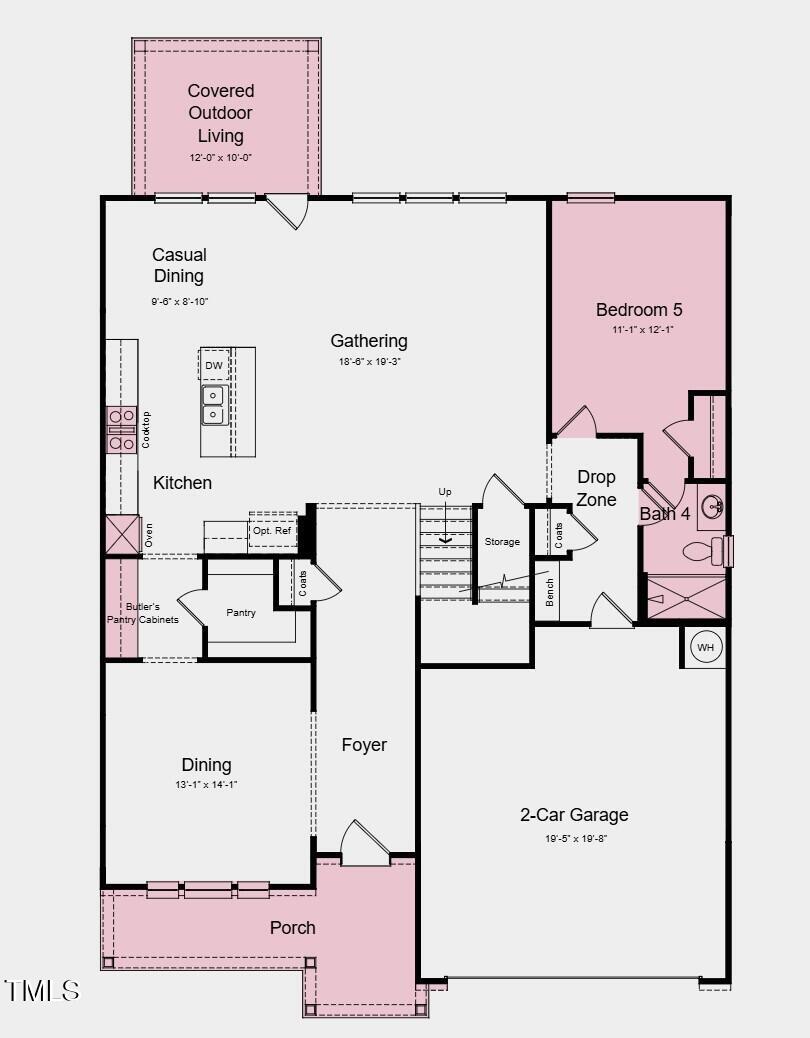 1133 Sun Spgs Road Wake Forest, NC 27587 - Photo 2 of 31 first floor
