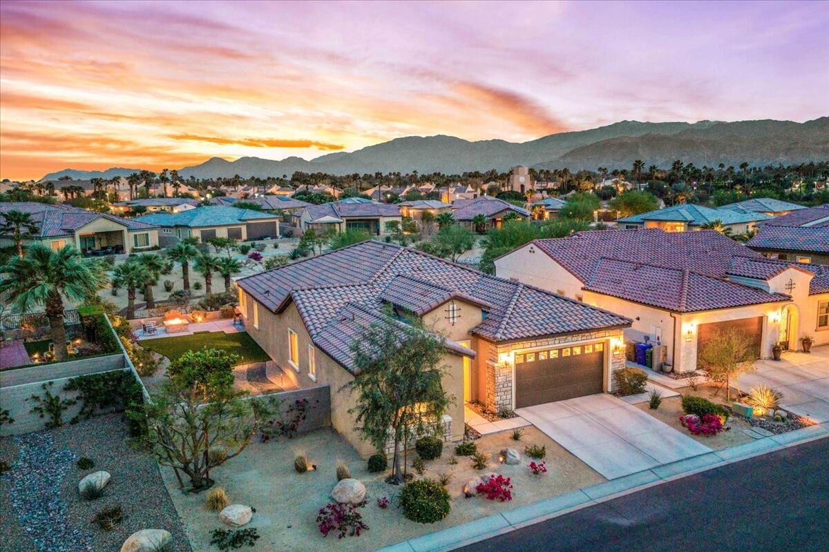 72 Barolo Rancho Mirage, CA 92270 - Photo 54 of 65 a view of a city with a mountain