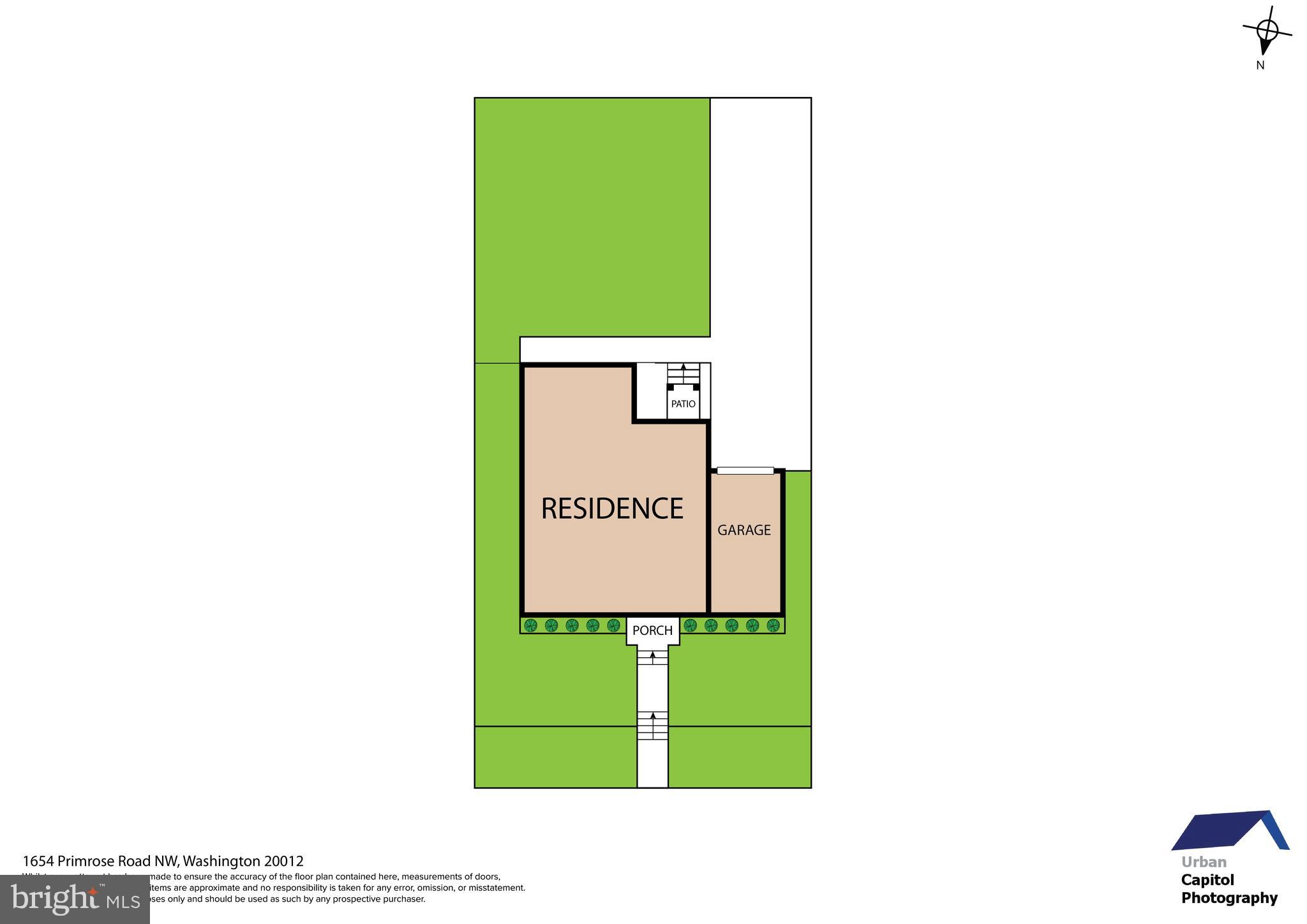 1654 Primrose Road Northwest Washington, DC 20012 - Photo 57 of 58 Property Layout