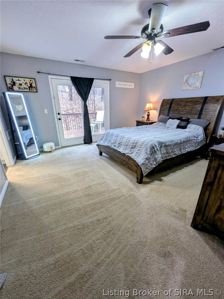 9358 South Dry Run Road Leavenworth, IN 47137 - Photo 5 of 16 Master bedroom