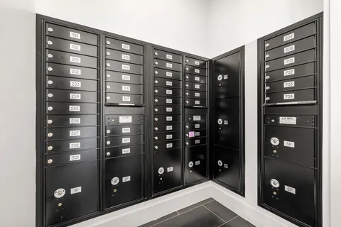 a view of locker room
