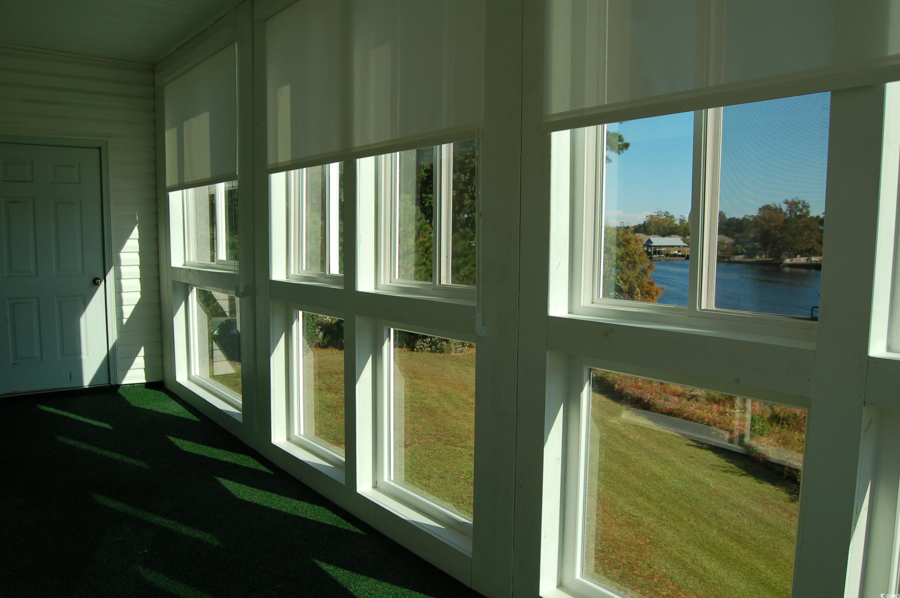 1537 Lanterns Rest Road, Unit 203 Myrtle Beach, SC 29579 - Photo 24 of 35 Enclosed balcony overlooking the intercoastal waterway