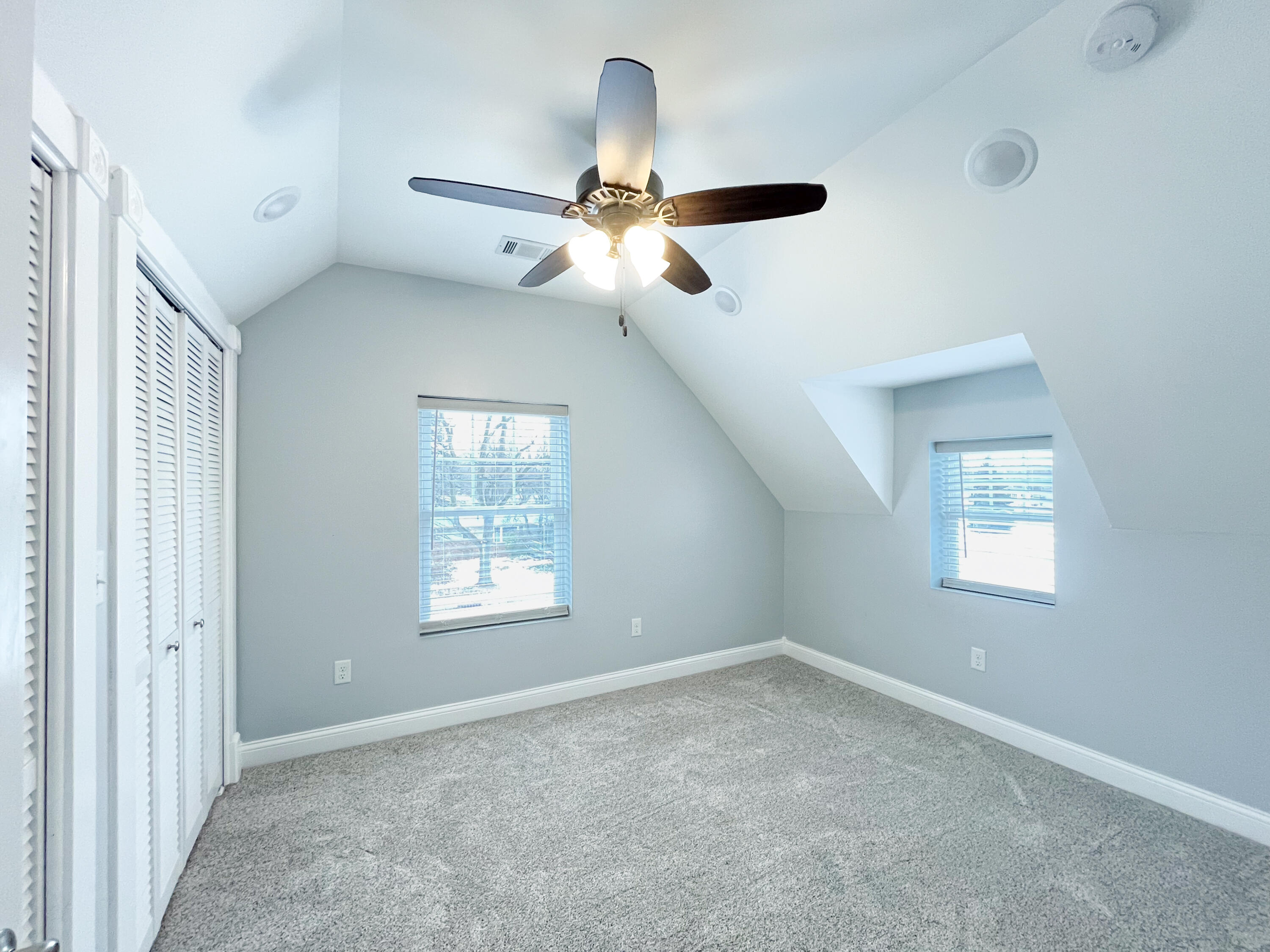 509 North Main Street Hebron, IN 46341 - Photo 24 of 27 a view of empty room with windows and ceiling fan