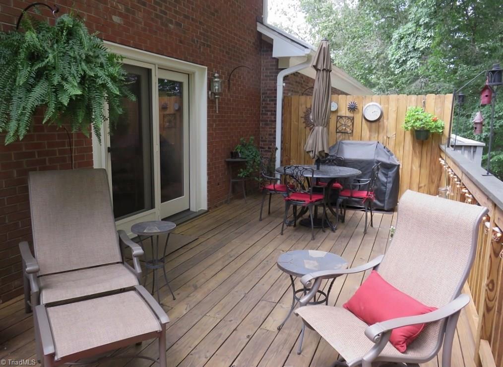 538 Lindley Road Greensboro, NC 27410 - Photo 14 of 29 Here the new doors are visible. Again a great space in which to relax.
