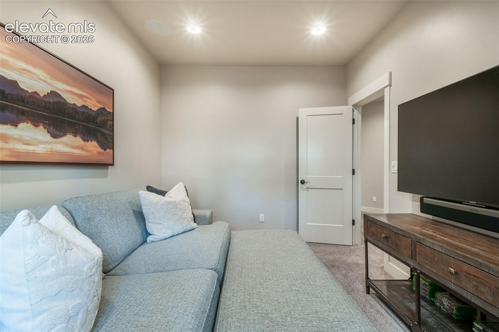 18572 Wetherill Road Monument, CO 80132 - Photo 32 of 50 2nd floor Media room