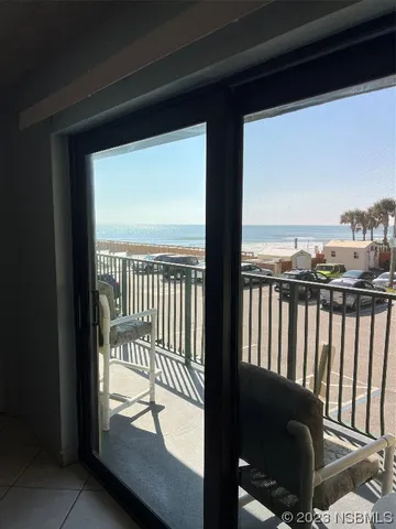 a view of a ocean from a terrace