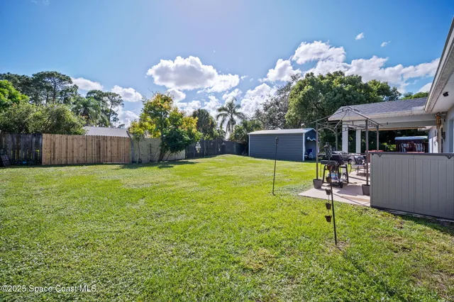a view of outdoor space with seating area