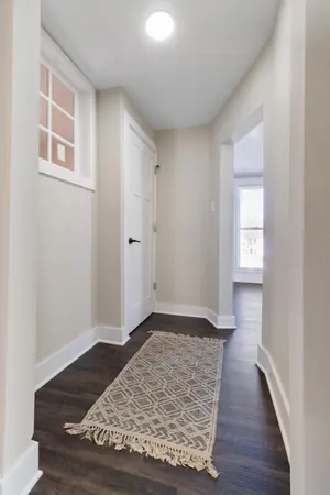 an empty room with a empty space