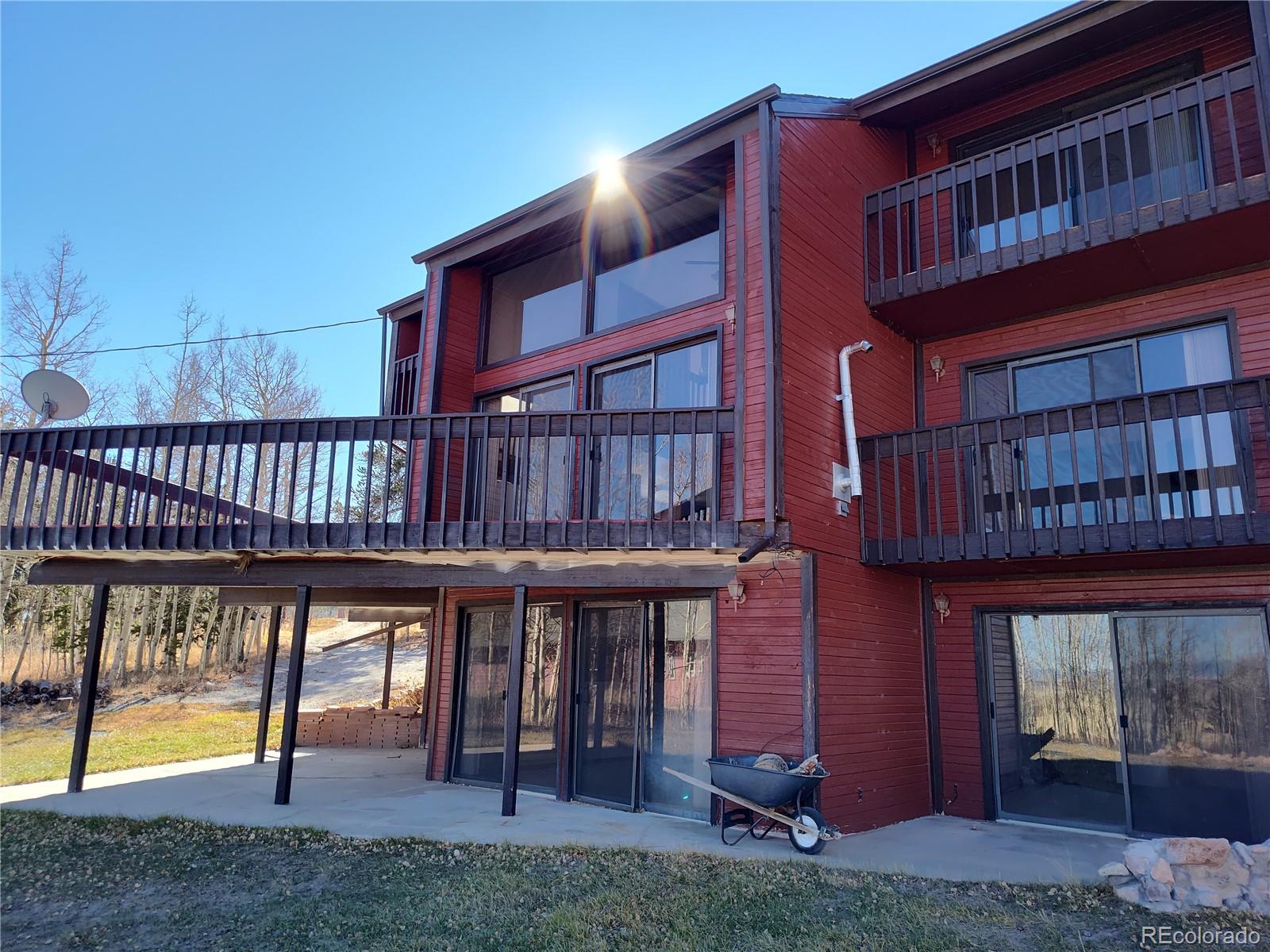 2584 High Creek Road Fairplay, CO 80440 - Photo 2 of 26 a view of a building with a porch