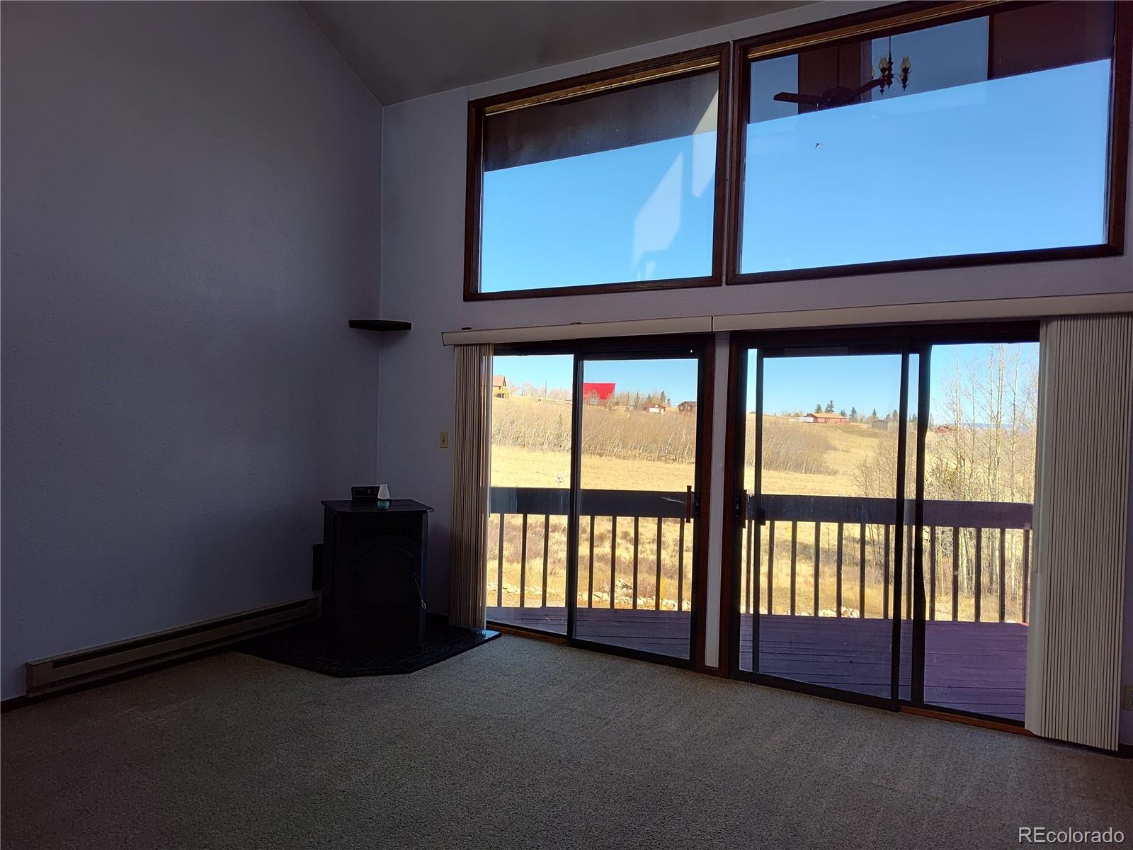 2584 High Creek Road Fairplay, CO 80440 - Photo 8 of 26 a view of an empty room with a window