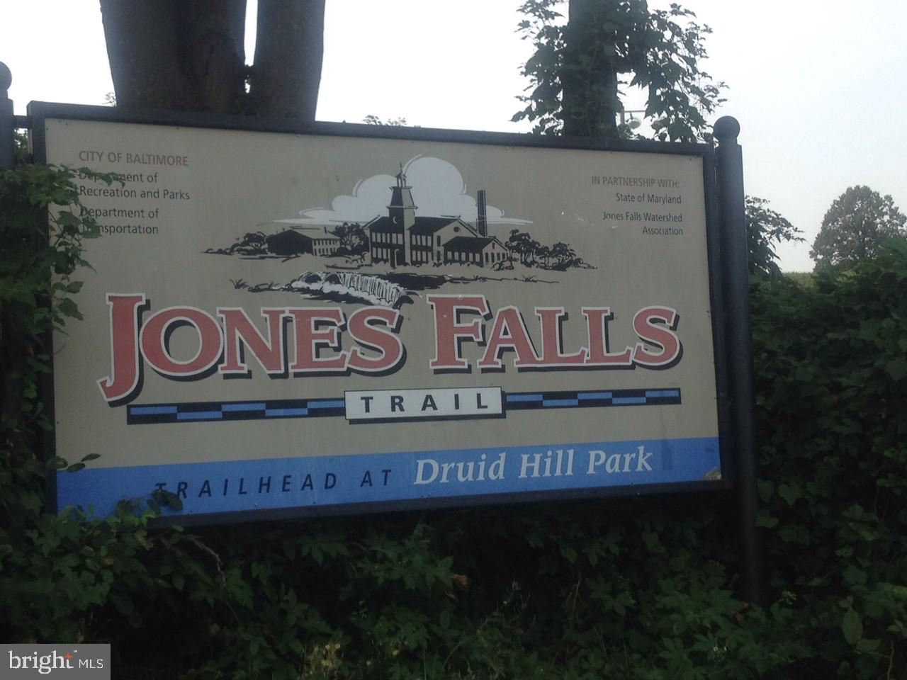1504 Mill Race Road Baltimore, MD 21211 - Photo 75 of 78 Jones Falls Trail!