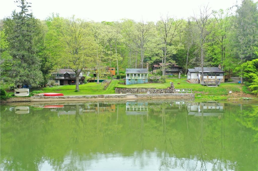 147 Laurel Drive Markleton, PA 15551 - Photo 2 of 23 a house view with a lake view