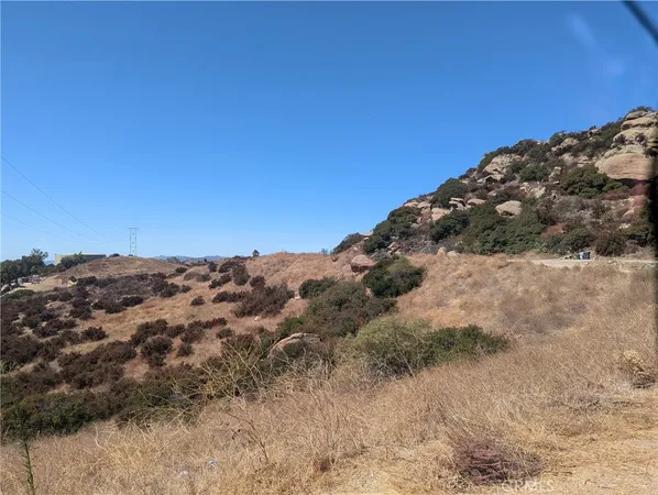a view of mountains in the background