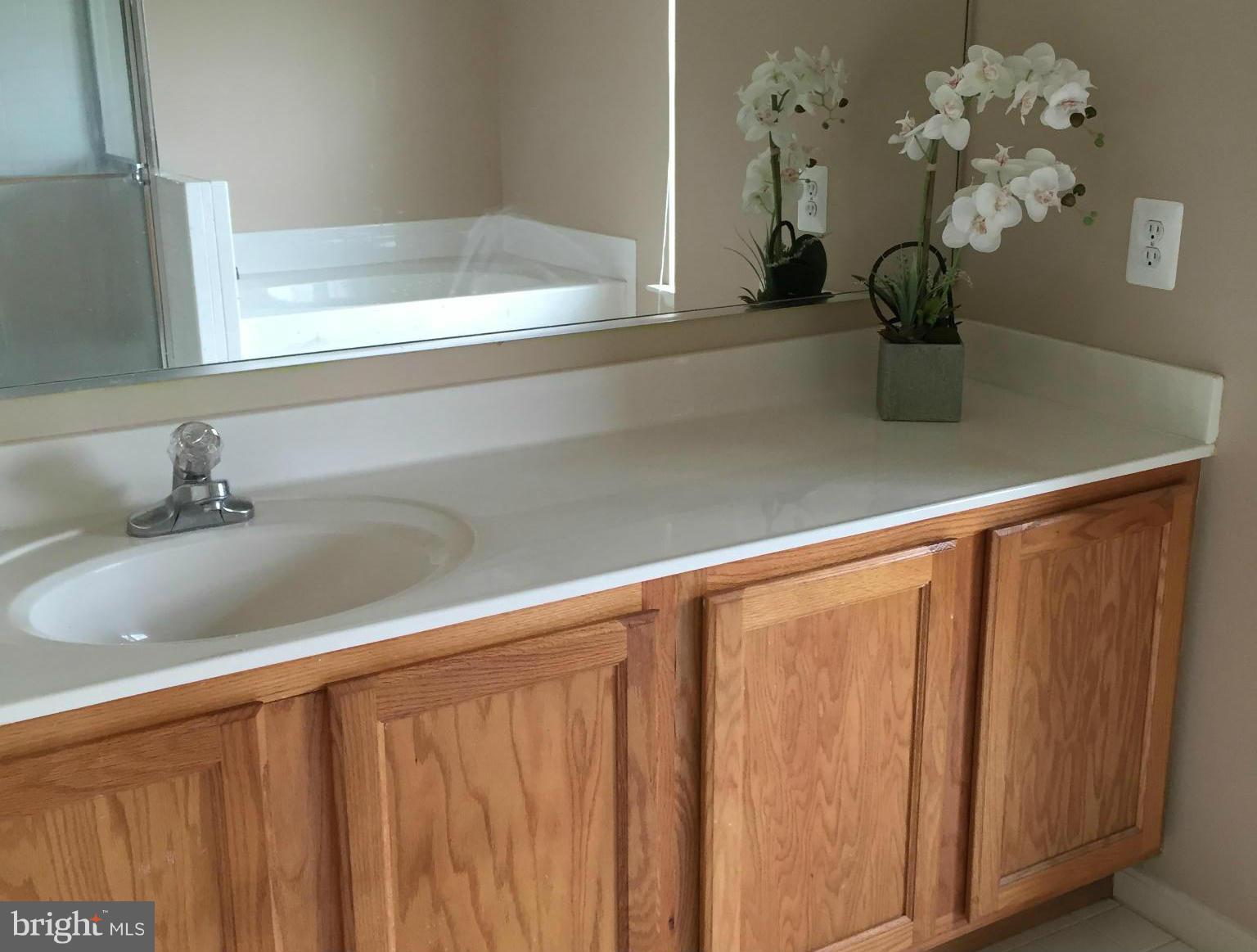 116 Commodore Drive Baltimore, MD 21221 - Photo 20 of 25 a bathroom with a sink a mirror and vanity