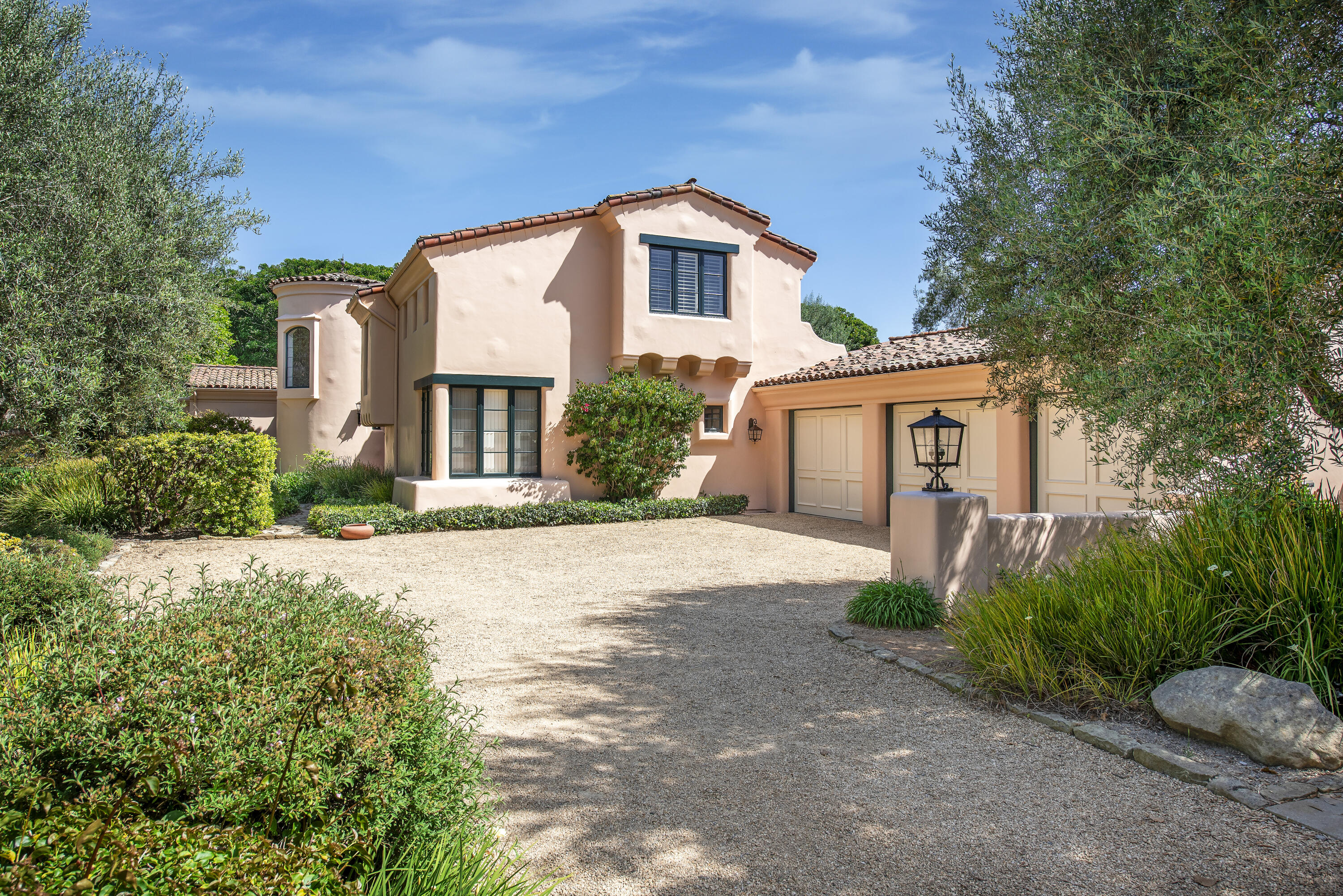 2240 Ortega Ranch Road Summerland, CA 93067 - Photo 5 of 93 front view of a house with a yard