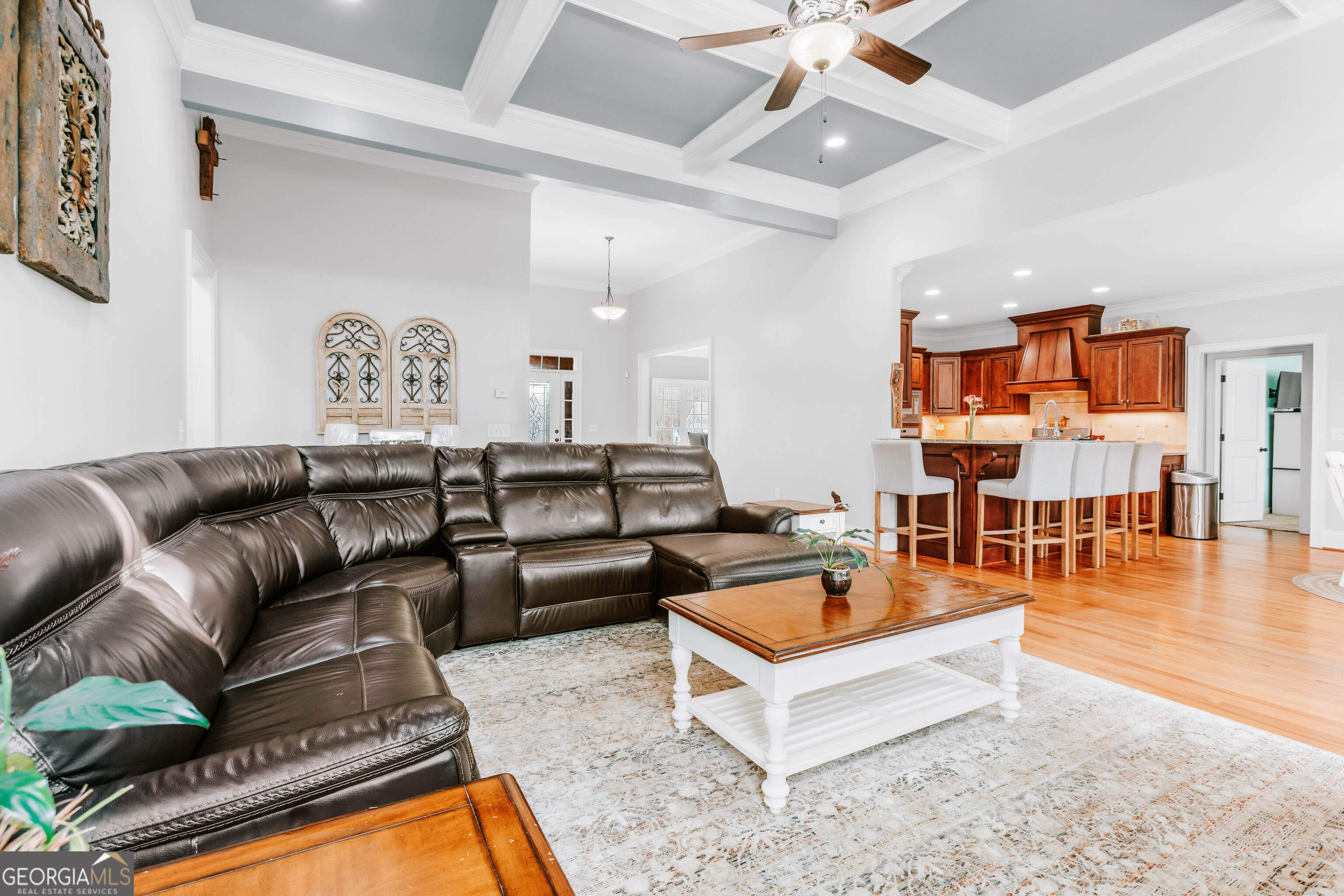 1001 Highpoint Lane Bogart, GA 30622 - Photo 26 of 49 a living room with furniture and wooden floor