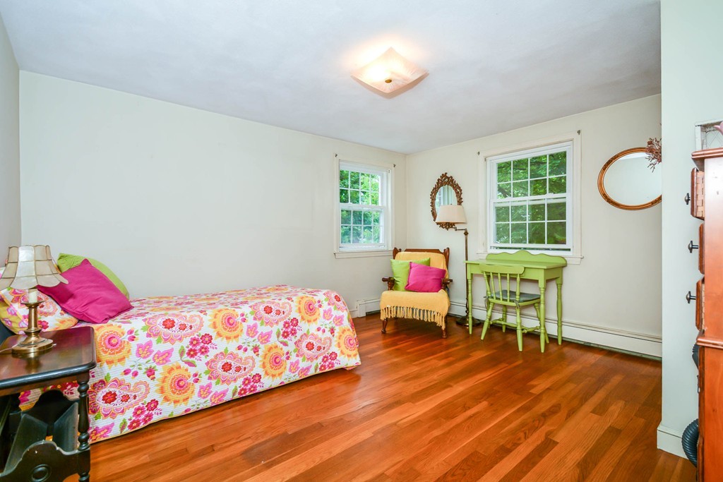 8 Balsam Road Reading, MA 01867 - Photo 22 of 30 a bedroom with furniture and a wooden floor