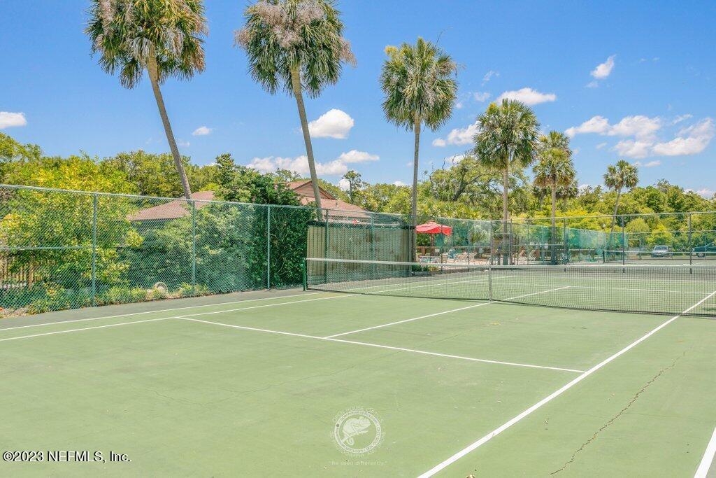 2694 Forest Ridge Drive, Unit 4A Fernandina Beach, FL 32034 - Photo 38 of 38 a view of a tennis court