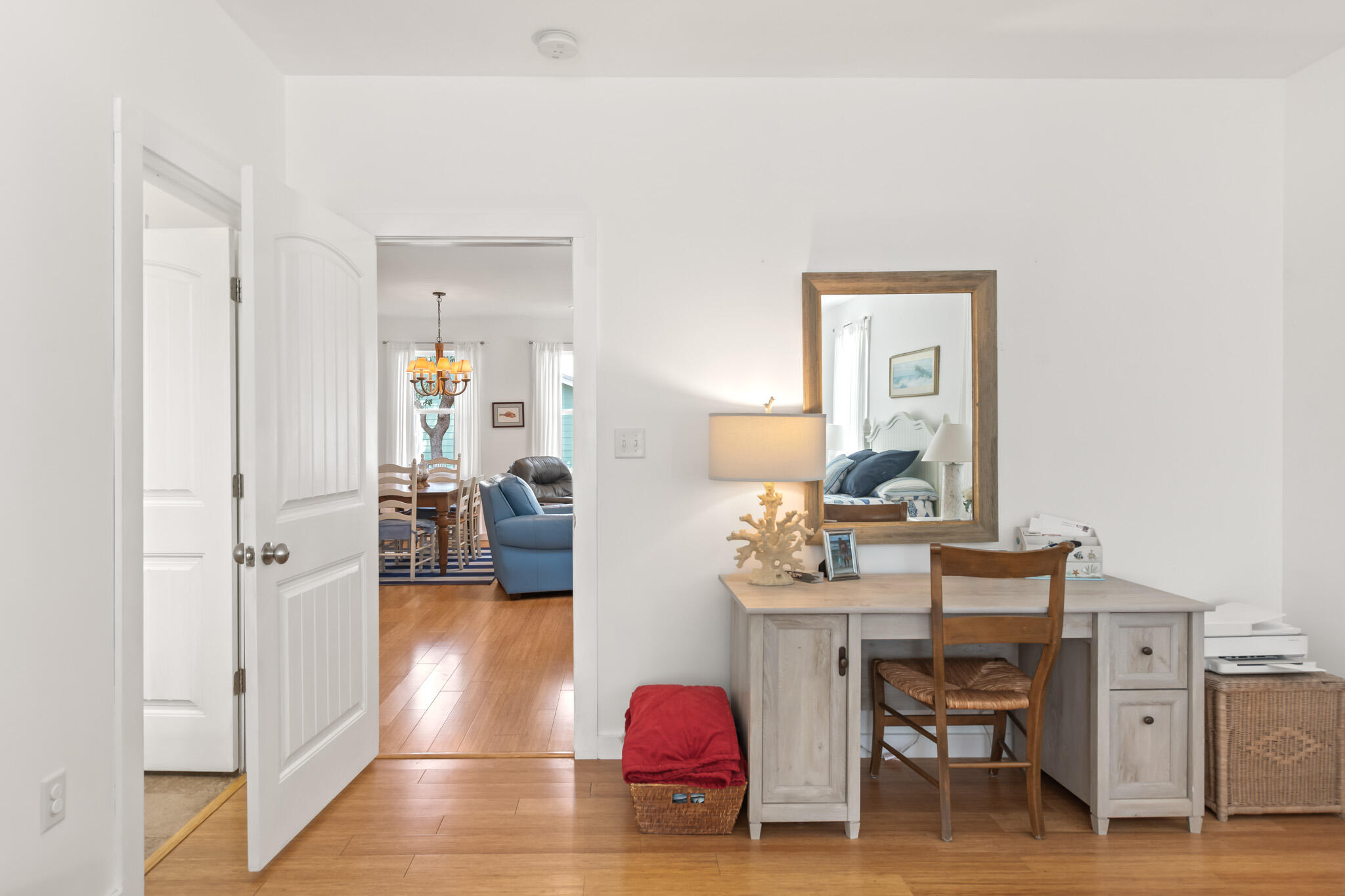 71 Sea Oates Road Santa Rosa Beach, FL 32459 - Photo 20 of 59 a room with furniture and a wooden floor