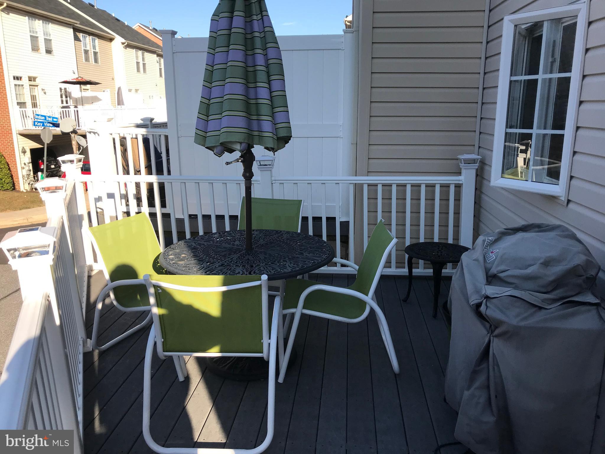 5101 Key View Way Perry Hall, MD 21128 - Photo 8 of 68 Beautiful Low Maintenance Deck off of Kitchen