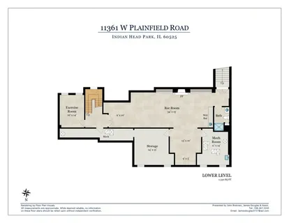 $1,599,000 | 11361 West Plainfield Road, Indian Head Park, IL 60525
