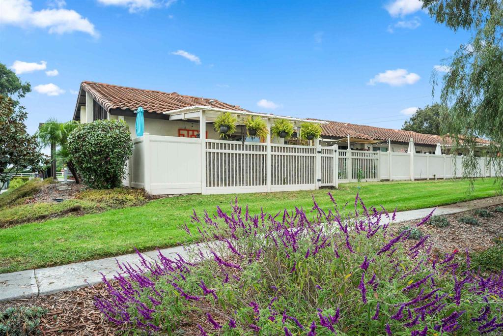 315 Volney Lane Encinitas, CA 92024 - Photo 38 of 51 a view of a house with a big yard and potted plants